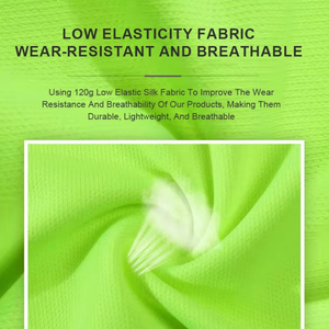 Overol de Trabajo Unisex de Alta Visibilidad para Construcción, Ropa de Trabajo Industrial de Seguridad, Chaqueta de Poliéster Transpirable Resistente al Fuego - Product Image 4