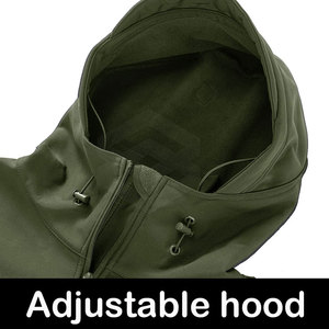 Meilleures ventes Veste tactique d'hiver sur mesure pour homme, nouveauté avec col montant - Product Image 5