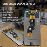 Écran LCD de remplacement compatible avec numériseur tactile pour Tecno Spark Go 1 KL4 Pop 9 P671L