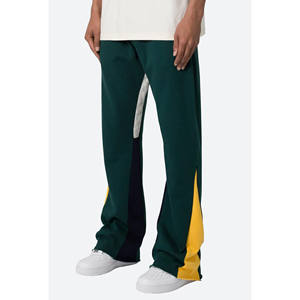 กางเกงแฟชั่นสำหรับผู้ชายกางเกงและกางเกงผ้าฟลีซสำหรับผู้ชายกางเกงผ้าคอตตอนสีพื้นย้อมสีคุณภาพสูงป้องกันการยับพลัสไซส์กางเกงลำลองสำหรับผู้ชาย - Product Image 4