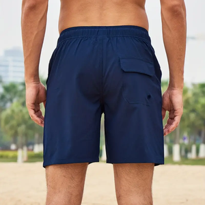 High Quality Men's Gym Compression Shorts Casual Plain Joggers Vietnam <b>Mid</b> Waist Drawstring Closure Solid Pattern Sport Running - Product Image 5