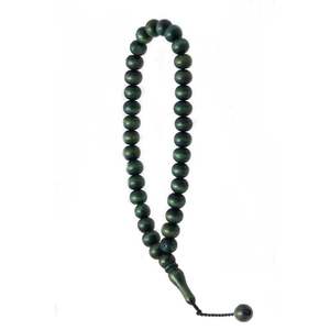 SIMSIR - Juego de 33 Cuentas de Madera de 10 mm, Fabricación Especial, Componentes para Oración, Teñido de Muñeca - Product Image 4