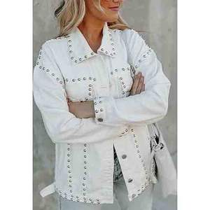 เสื้อแจ็คเก็ตหนังผู้หญิง แฟชั่น กันลม ขายดี - Product Image 2