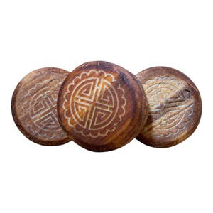 Jeu d'échecs et de tic tac toe 2 en 1 avec logo personnalisé en bois jouet éducatif OEM fabricant du Vietnam - Product Image 1