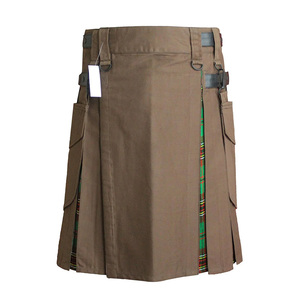 Kilts de fierté traditionnels écossais modernes et légers Logo brodé personnalisé Prix de gros pour accessoires d'instruments de musique - Product Image 1