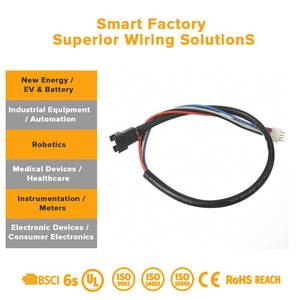 Kabel Adaptor Hybrid FFC Fleksibel 15 Pin 50 Pin 5 Pin DMX PBT 100mm untuk Aplikasi Sistem Panel Kontrol PLC Mesin CNC Industri - Product Image 3