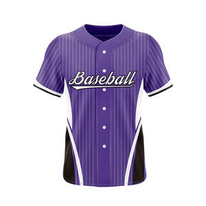 Camiseta de béisbol en blanco para mujer, camiseta de equipo, poliéster/Spandex, camiseta de béisbol antibacteriana, logotipo bordado - Product Image 4