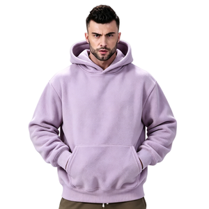 Sudadera con Capucha Oversize de Felpa Estilo Y2K Stonewashed, Nexus Fabrica, Talla XXS, 500g, Transpirable/Sostenible, con Bolsillo y Logotipo Personalizado para Hombre - Product Image 5