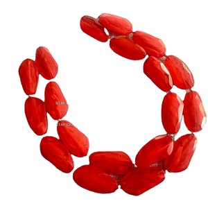 Conception Unique Antique Indienne Usine Colliers Musulman Chapelet Chaîne Bracelet Mate En Gros Orange Rouge Résine Ambre 10mm - Product Image 1