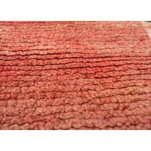 Alfombra Grande de Lana Anudada a Mano con Diseño Geométrico Rojo y Naranja 9x12 para Entrada del Hogar -Pae-4536 - Product Image 3