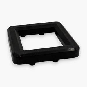 Petite porte de retour de pièces carrée en métal noir, ensemble de 2, livraison gratuite, accessoire pour machine de parc d'attractions - Product Image 2