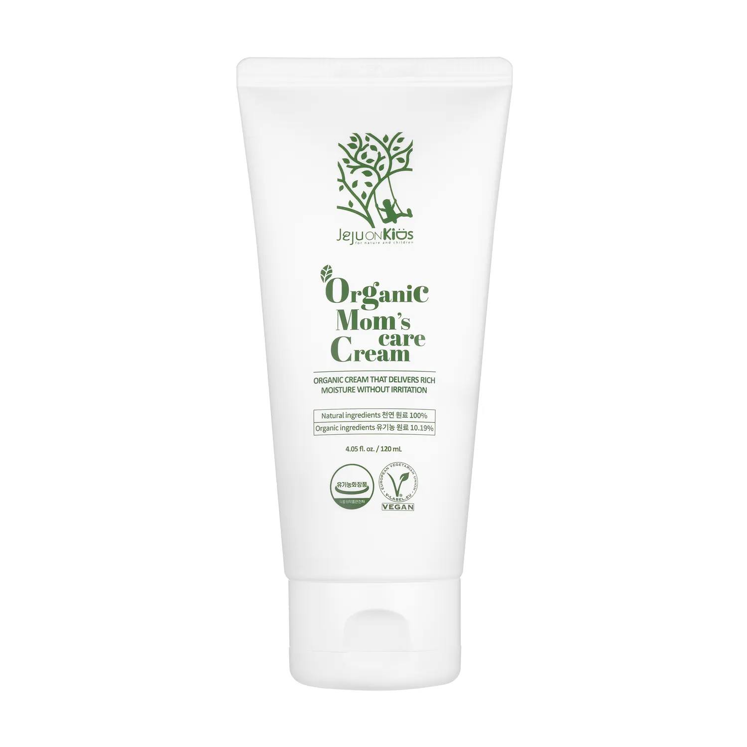 Kids Organic Mom's Care Cream Calming Moisturizer for Dry Skin and All Skin Types, Kids Lotion for Gentle Skin Moisturizer