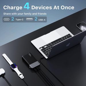 Batterie externe NOBIS 45W à charge rapide 20000mAh avec affichage numérique, la plus vendue au Royaume-Uni – Agent de marque en gros - Product Image 4