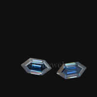 Fancy Blue Dutch Marquise Cut Def Vvs Vs 1ct 2ct 3ct 4ct Hpht Cvd Igi/Gia Gecertificeerd Losse Synthetische Natuurlijke Lab Geteelde Diamant