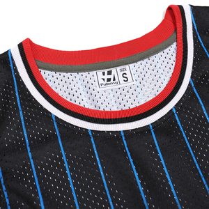 100% Polyester Sleeveless Design Cheap Wholesale Custom Breathable Plus Size Basketball Jerseys - Product Image 3