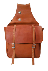 Bolsa de sillín de salto ecuestre de cuero genuino de alta calidad, herramienta manual para montar occidental, Color y tamaño personalizados - Product Image 2