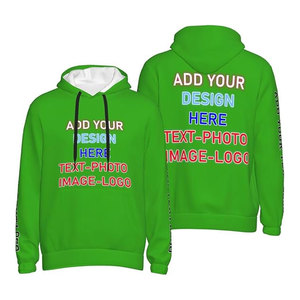 เสื้อฮู้ดกันหนาวมีฮู้ดสำหรับผู้ชายผ้าคอตตอนสีทึบพิมพ์ลายโลโก้ตามสั่ง6XL - Product Image 6