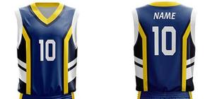 Uniforme de Baloncesto Transpirable de Alta Calidad, Diseños Personalizados, 100% Poliéster, Servicio OEM al por Mayor con Colores y Logotipos Personalizados - Product Image 4