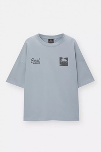 T-shirts pour hommes en coton 100% surdimensionnés rétro de haute qualité avec logo personnalisé imprimé, coupe ample, style streetwear, designs personnalisés, t-shirt à grammage élevé - Product Image 5