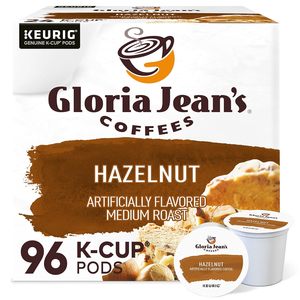 Café Gloria Jean's con Sabor a Avellana, Cápsulas Individuales Keurig K-Cup, Café Tostado Medio, 96 Unidades - Product Image 5
