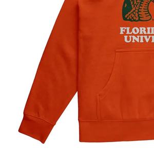 Sweat-shirt à capuche unisexe avec logo tricoté anti-rétrécissement 100% coton uni, design à col personnalisé de style unique - Product Image 5