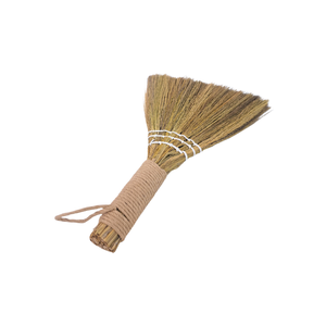Handmade <b>Mini</b> Straw Broom Eco-Friendly Whisk Broom for <b>Table</b>, Kitchen, and Car - Product Image 3