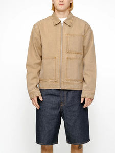 Nueva llegada de alta calidad de los hombres chaqueta de trabajo de algodón transpirable de talla grande chaqueta de lavado para los hombres - Product Image 4