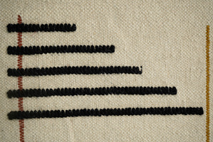 Designer Handcrafted Wool <b>Rug</b> for Home Use Unique Modern <b>Boho</b> Interiors Whimsical Handwoven Woollen <b>Rug</b> Plush Pile Washable - Product Image 5