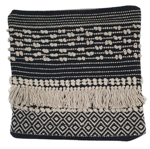 Funda Cojín Boho Frindge Anudado a Mano - Product Image 4