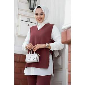 Stone Hijab 3 Piezas Set Rose Dusty - Product Image 2