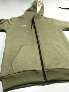 100% coton lourd pull à capuche sweats pour hommes brodé épais blanc hiver sweat ensembles solide motif ODM - Product Image 6