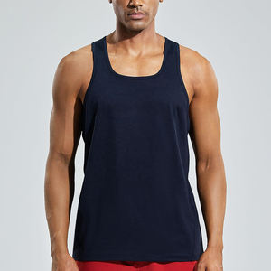 Débardeur élégant en tissu respirant pour homme, en coton et polyester, vêtements de sport actifs pour homme - Product Image 5