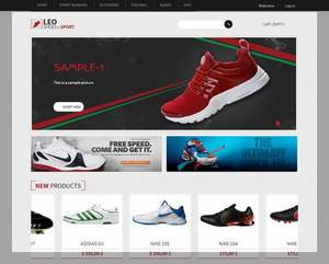 Toko Ecommerce Sepatu Belanja Online Pembuat Situs Web Desain Situs Web Kata Tekan Desain Situs Web dan Hosting Terbaik - Product Image 4