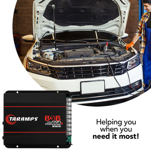 เครื่องชาร์จแบตเตอรี่ taramps BOB แหล่งจ่ายไฟ60A bivolt อัตโนมัติ AC 1200W เอาท์พุตสูงสุดปรับแรงดันไฟฟ้า12V และ15V เครื่องเสียงรถยนต์ - Product Image 6