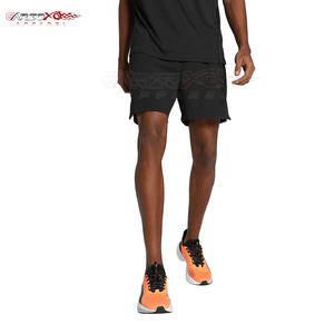 Pantalones cortos para correr de rendimiento para hombres con ajuste relajado y tela suave Pantalones cortos cómodos para correr para hombres - Product Image 1