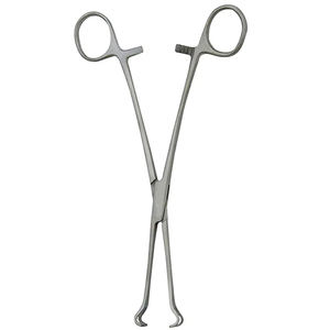 Instrumento médico Allis fórceps de tejido 15cm Manual de acero quirúrgico veterinario 4x5 dientes 6 CE certificado Clase I - Product Image 5