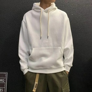 Sudadera con capucha de lana con logotipo personalizado de alta calidad para hombres Servicio OEM Haga su propio diseño Impresión digital teñida Lisa para el invierno - Product Image 2