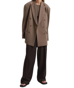 เสื้อเบลเซอร์แฟชั่นผู้หญิง แจ็คเก็ตสูทอเนกประสงค์สำหรับใส่ทำงาน สไตล์ลำลองสมาร์ท ชุดทำงานน้ำหนักเบา แขนยาว ทันสมัย แบรนด์ BY HI - Product Image 3