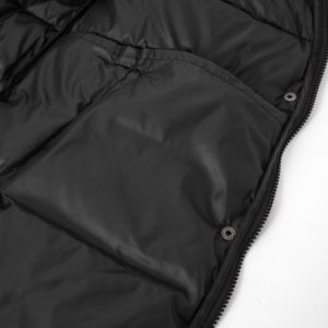 <strong>Ladies</strong> Hooded Long Puffer Vest Sleeveless Winter Jacket Warm Coat with Zipper Closure and Pockets - Product Image 5