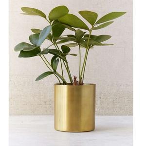 Pot en métal galvanisé pour plantes de jardin d'extérieur, vase de sol artisanal de style côtier - Product Image 5