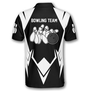 Professional <b>bowling</b> jersey with custom name logo vibrant sublimation design breathable lightweight team uniform <b>shirt</b> - Product Image 3