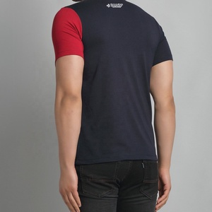 Camisetas de Gimnasio Transpirables de Algodón 100% para Hombre, Corte Regular, Fabricación OEM/ODM, Logotipo Personalizado, Cuello Redondo, Tejido de Punto, Estilo Formal Liso - Product Image 2
