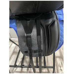 Selle de dressage en cuir indien de haute qualité pour l'équitation, noir brun, taille et logo personnalisés - Product Image 3
