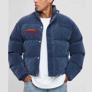 Chaquetas acolchadas de alta calidad para hombre, abrigos, nuevo diseño, estilo de moda, Color sólido, abrigo cálido, chaqueta de invierno acolchada para hombre - Product Image 1