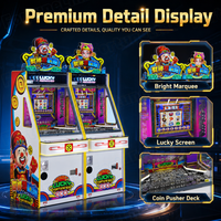 Machine à poussoir de pièces OEM ODM personnalisée pour centres de jeux et divertissement, modèle Fortunelink Arcade, à vendre