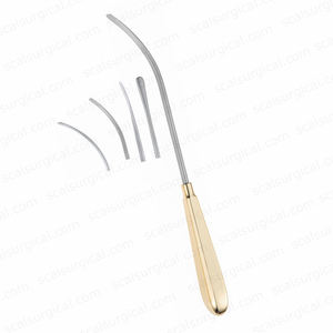 Ascenseur Endo 23.5cm pour la Division frontale du front en acier inoxydable fabriqué avec une poignée en or haut de nos normes de production - Product Image 2