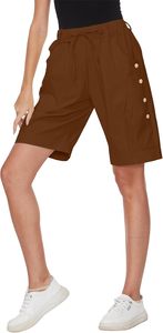 ใหม่สำหรับทุกเพศ3นิ้วแห้งเร็วยิมน้ำหนักเบากางเกงขาสั้นออกกำลังกายแบบแข็งลายพื้นพร้อมกระเป๋าสำหรับทุกเพศ - Product Image 4