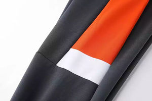 Traje de jogging de cuello redondo de poliéster con cremallera para mujer de alta calidad 2025 con logotipo personalizado impreso - Product Image 5