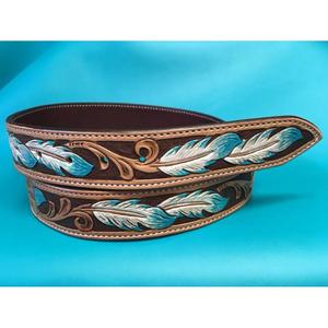 El mejor precio en cinturón ligero de piel de vaca con logotipo personalizado Hebilla de acero cuadrada Original y más tendencia - Product Image 6