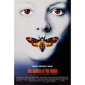 Silence of the Lambs <b>Poster</b> Wall Decor Paper Art - Product Image 1